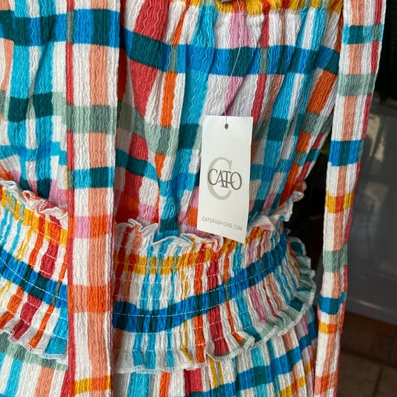 🆕 Colorful Midi Dress - Picture 7 of 8